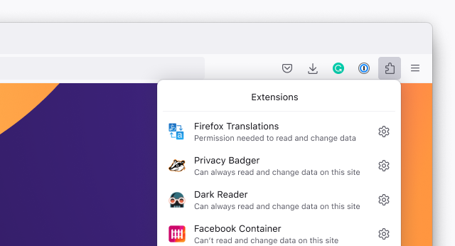 Firefox Browser Extension