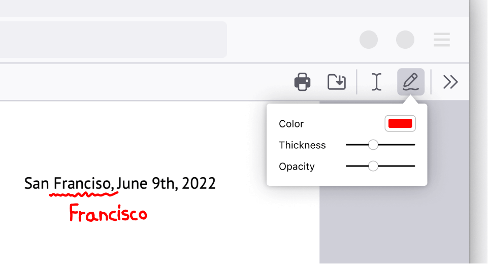 Add Text To PDFs With Firefox PDF Editor
