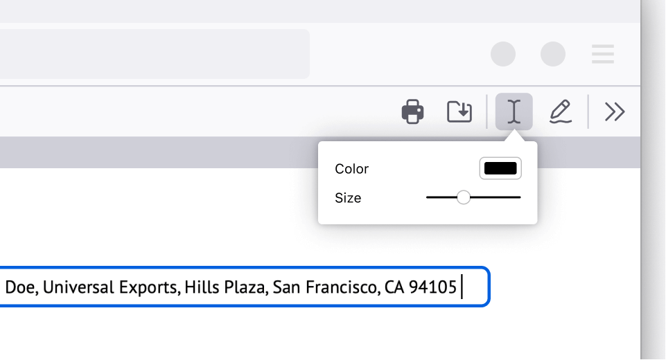 Edit PDFs for free with Firefox PDF Editor