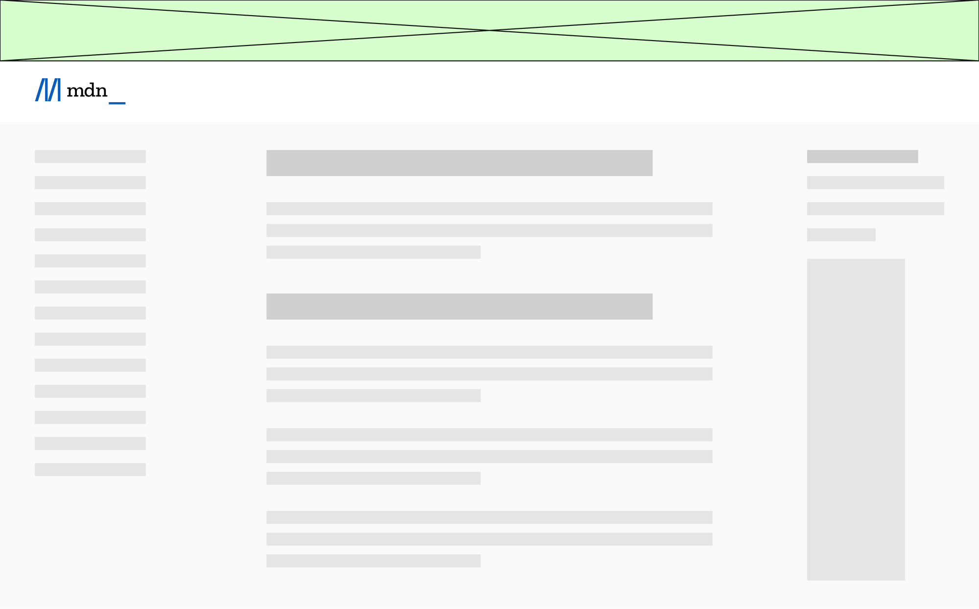 Native ads in MDN Web Docs.